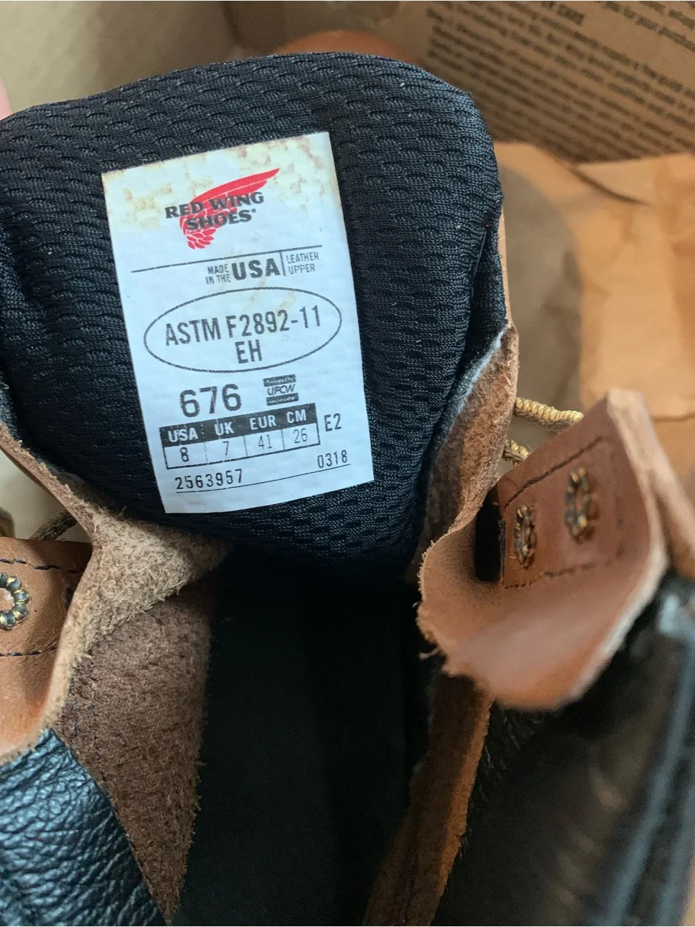 Red Wing Shoes durable leather